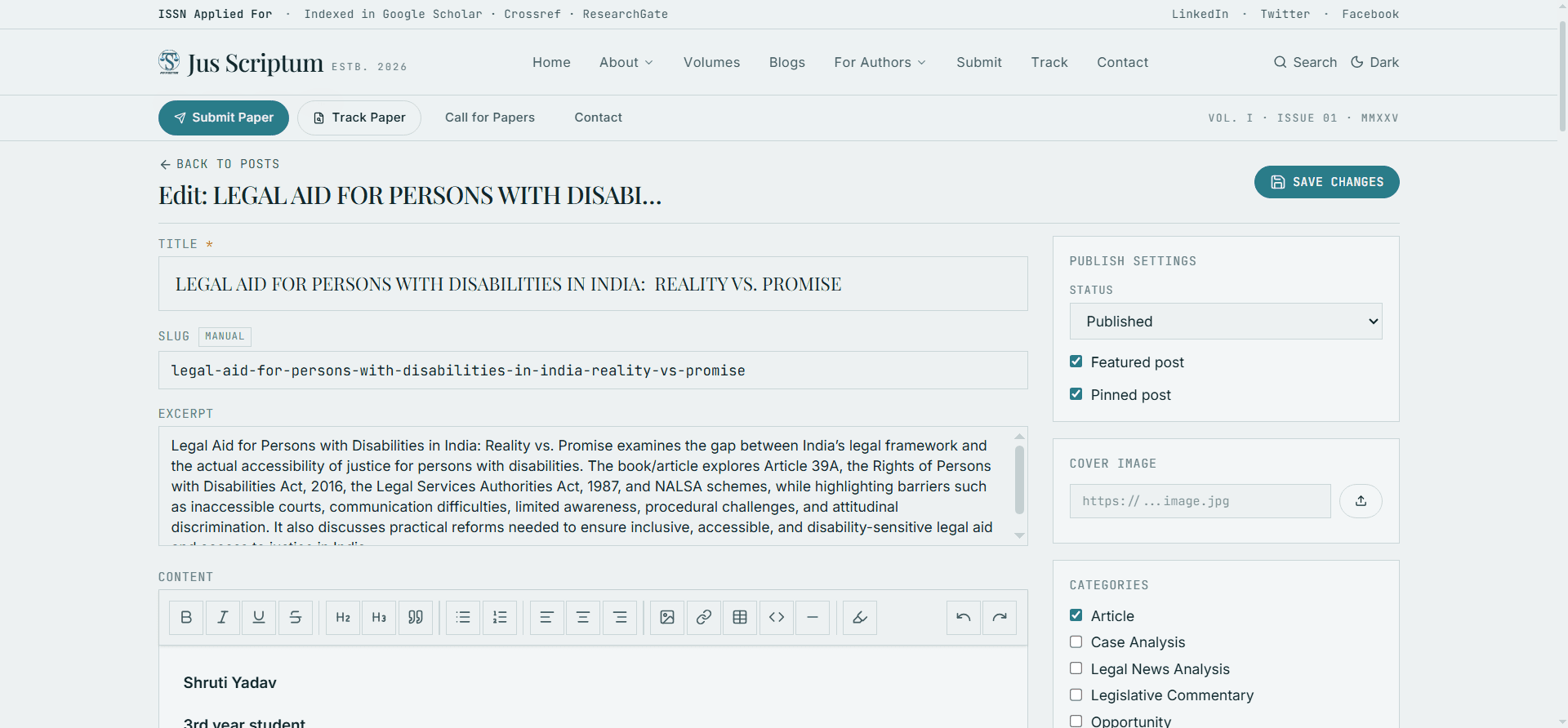 Jus Scriptum — visual 7
