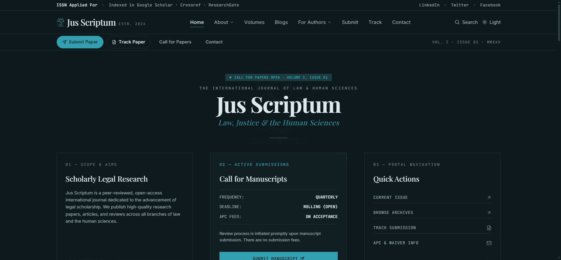Jus Scriptum — visual 9