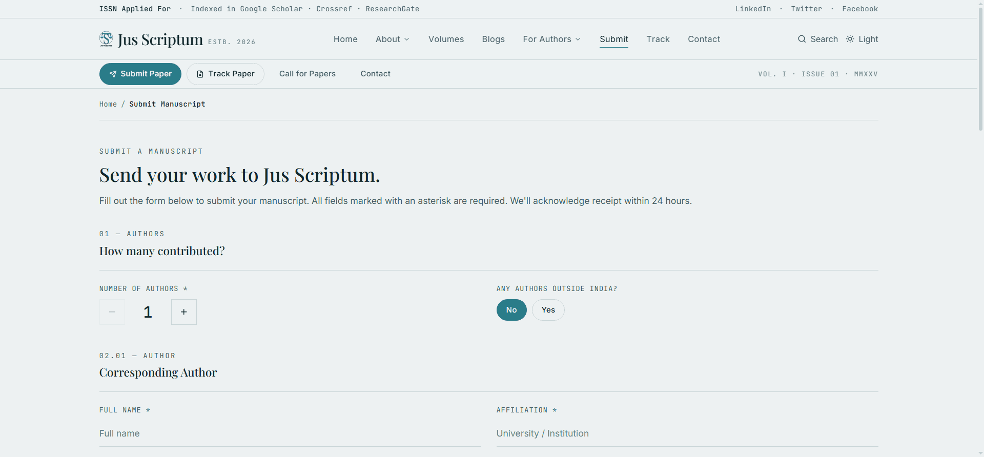 Jus Scriptum — visual 1