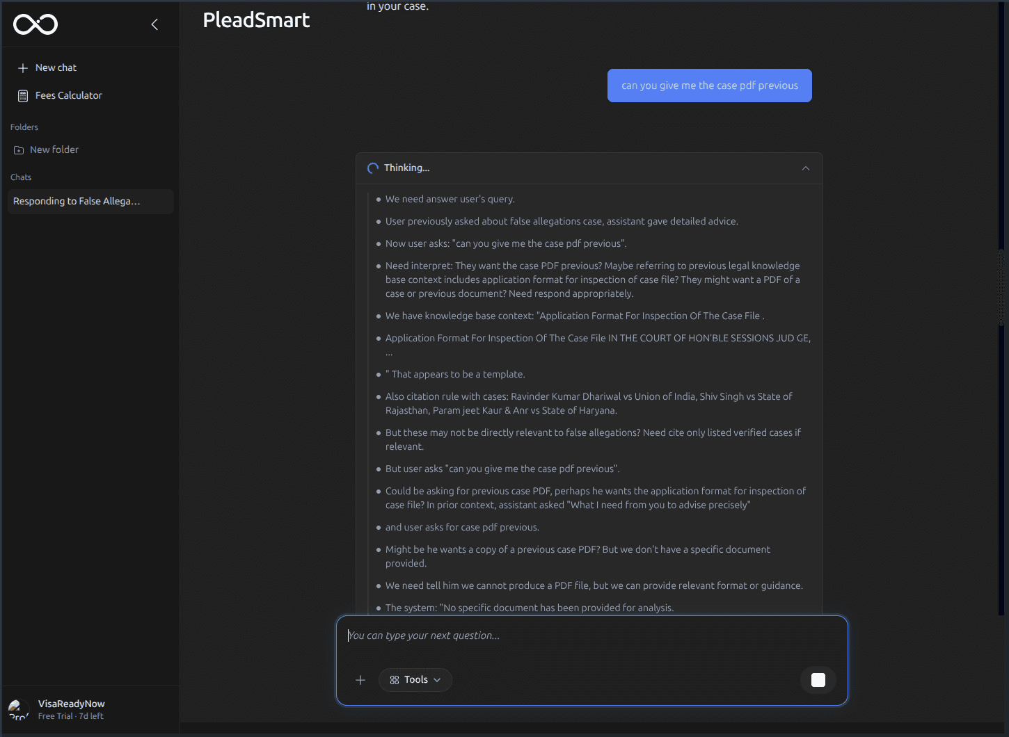 PleadSmart — visual 2